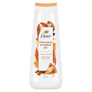 Dove Limited Edition Holiday Treats Body Wash Cinnamon Pumpkin Pie for Deep Nourishment 20 oz(Pumpkin Pie)