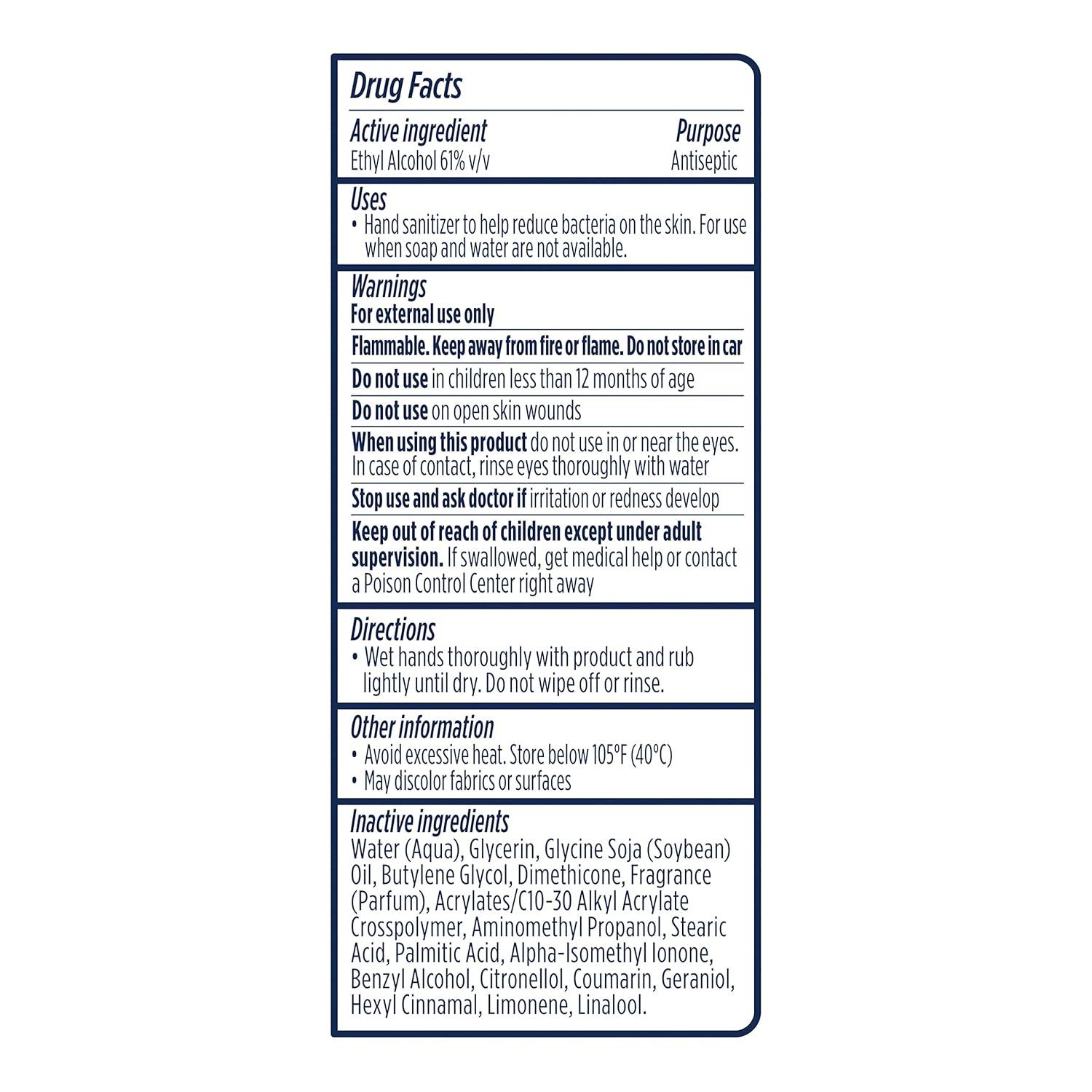 imageDove Advanced Care Hand Sanitizer Deep Moisture Pack of 4 for Soft Smooth Skin 9999 Effective Against Many Germs 8 oz