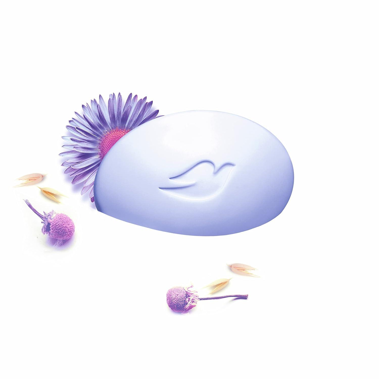 imageDove Beauty Bar Gentle Cleanser Moisturizes To Calm Skin AntiStress Cream Bar Gentle Bar Soap Cleanser Made With 14 Moisturizing Cream 375 oz 14 Count