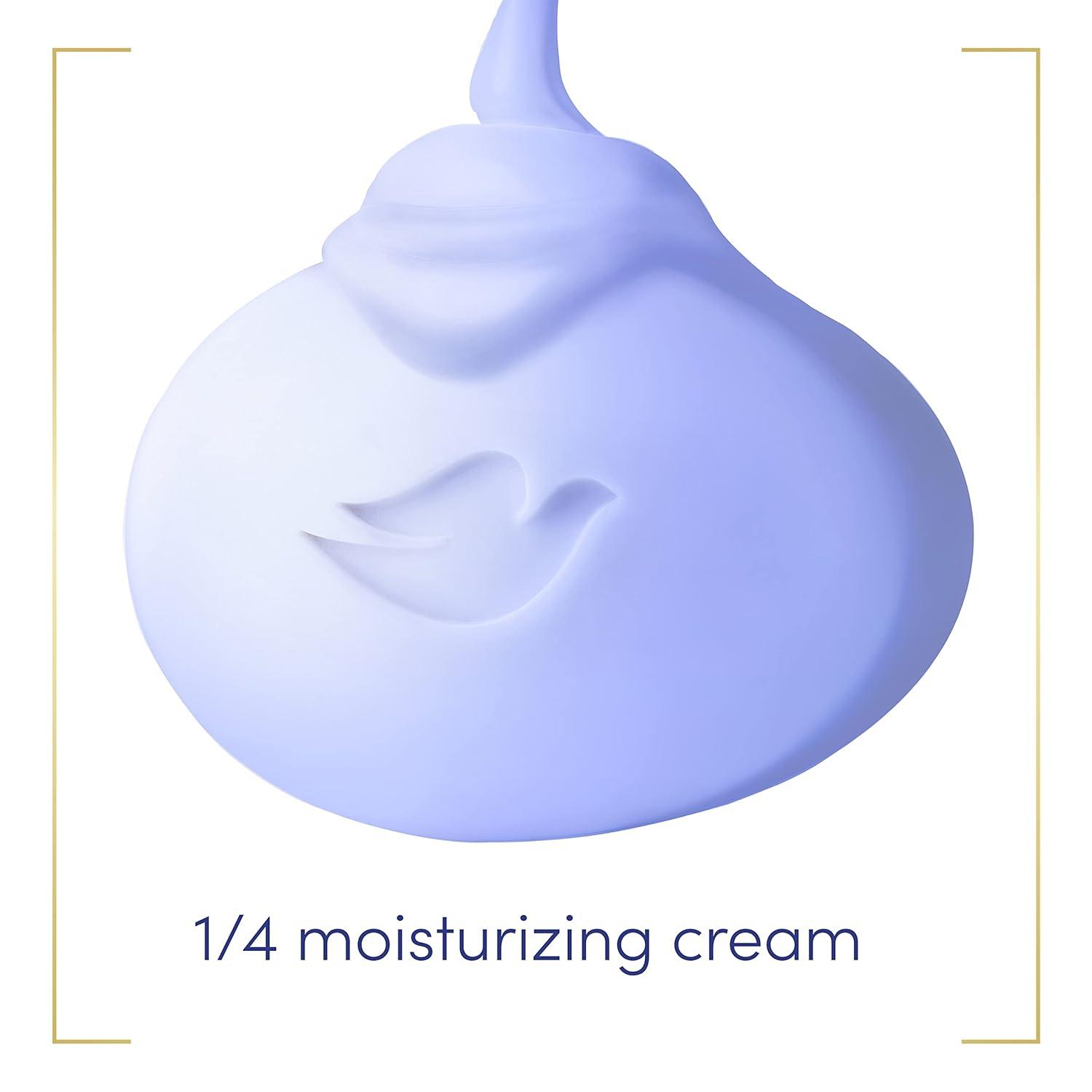 imageDove Beauty Bar Gentle Cleanser Moisturizes To Calm Skin AntiStress Cream Bar Gentle Bar Soap Cleanser Made With 14 Moisturizing Cream 375 oz 14 Count