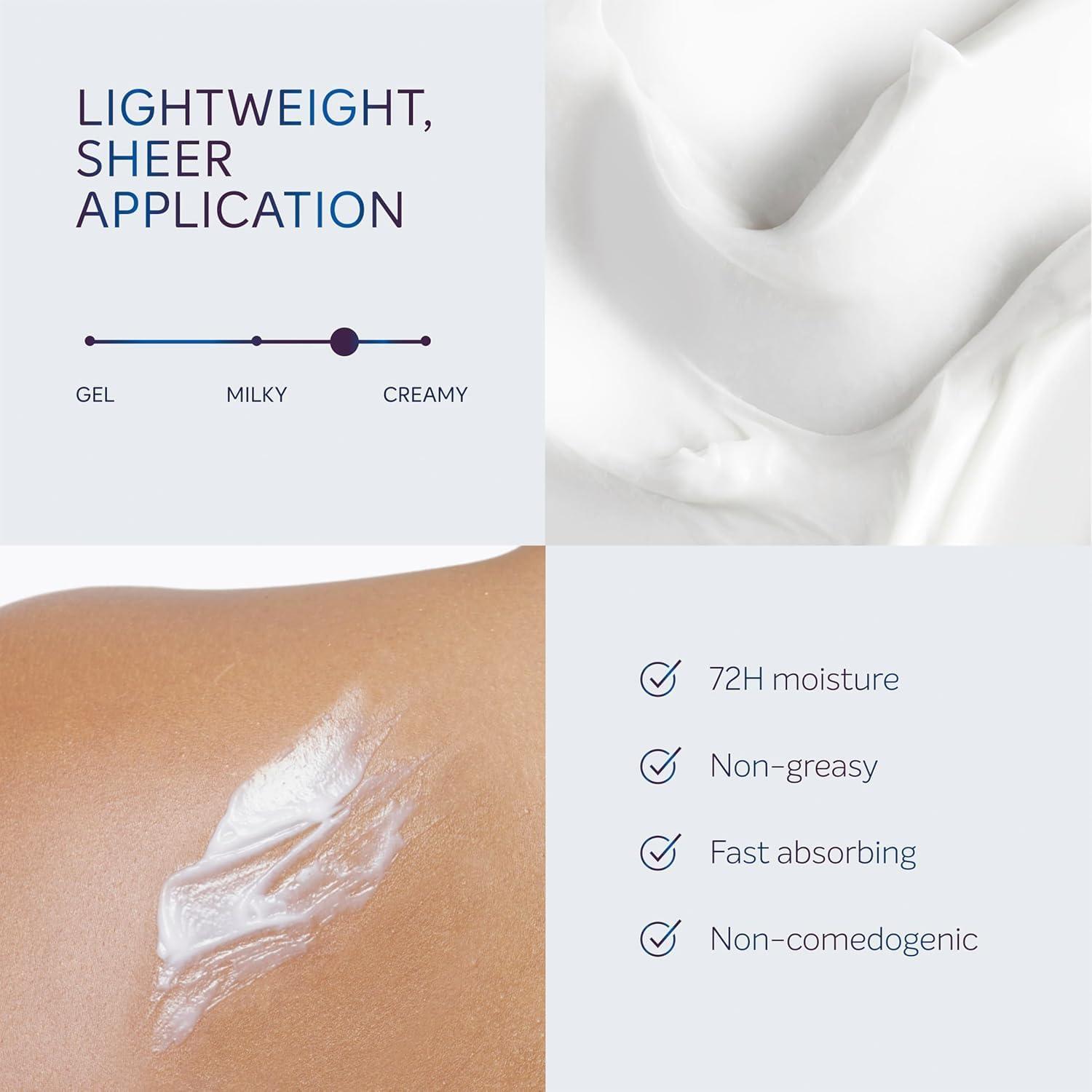 imageDove Body Cream Serum Prebiotic Protection for Dry Sensitive Skin with ProVitamin B5 Stearic Acid and Peptides Lotion 8 oz