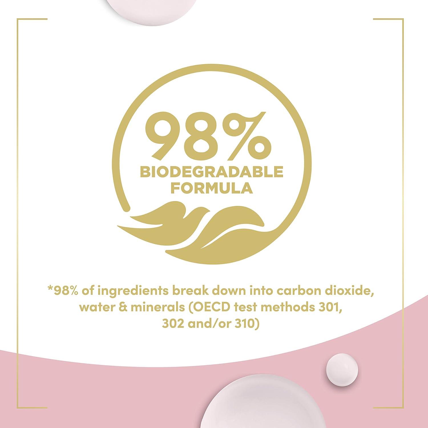 imageDove Body Wash 100 Gentle Cleansers Sulfate Free Peony and Rose Oil Effectively Washes Away Bacteria While Nourishing Your Skin 22 Fl Oz Pack of 4Peony and Rose Oil