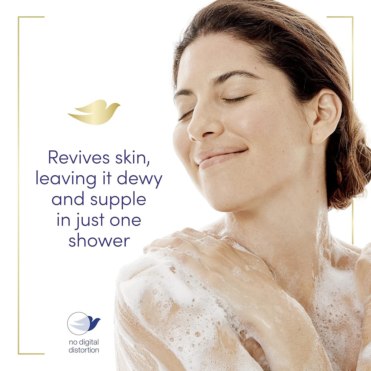 imageDove Body Wash 100 Gentle Cleansers Sulfate Free Peony and Rose Oil Effectively Washes Away Bacteria While Nourishing Your Skin 22 Fl Oz Pack of 4Peony and Rose Oil