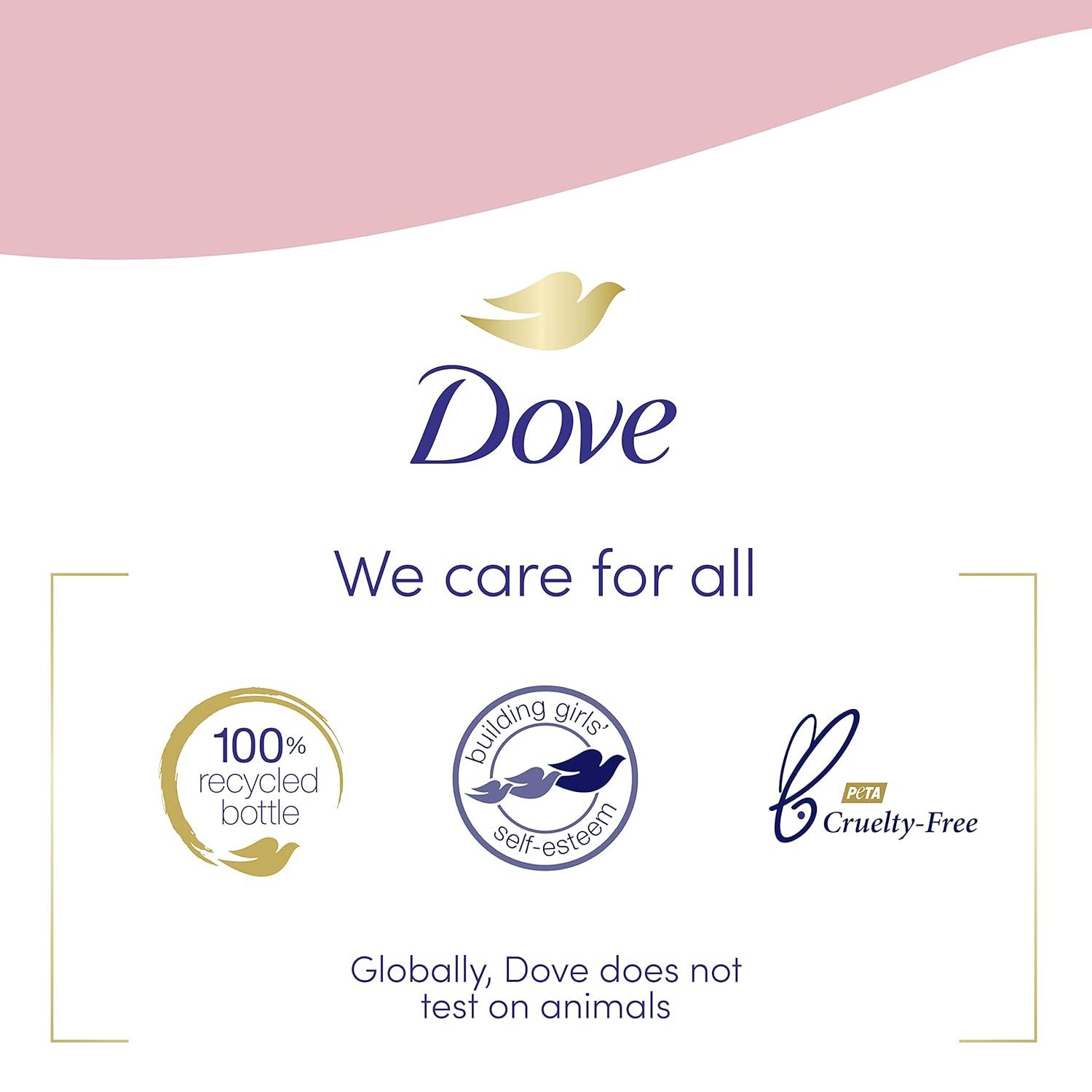 imageDove Body Wash 100 Gentle Cleansers Sulfate Free Peony and Rose Oil Effectively Washes Away Bacteria While Nourishing Your Skin 22 Fl Oz Pack of 4Peony and Rose Oil