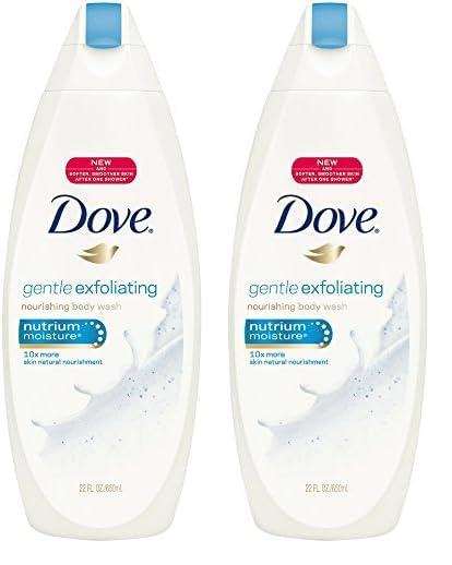 imageDove Body Wash 2 Count Gentle Exfoliating With Sea Minerals Instantly Reveals Visibly Smoother Skin Cleanser That Effectively Washes Away Bacteria While Nourishing Your Skin 20 ozCucumber Green Tea