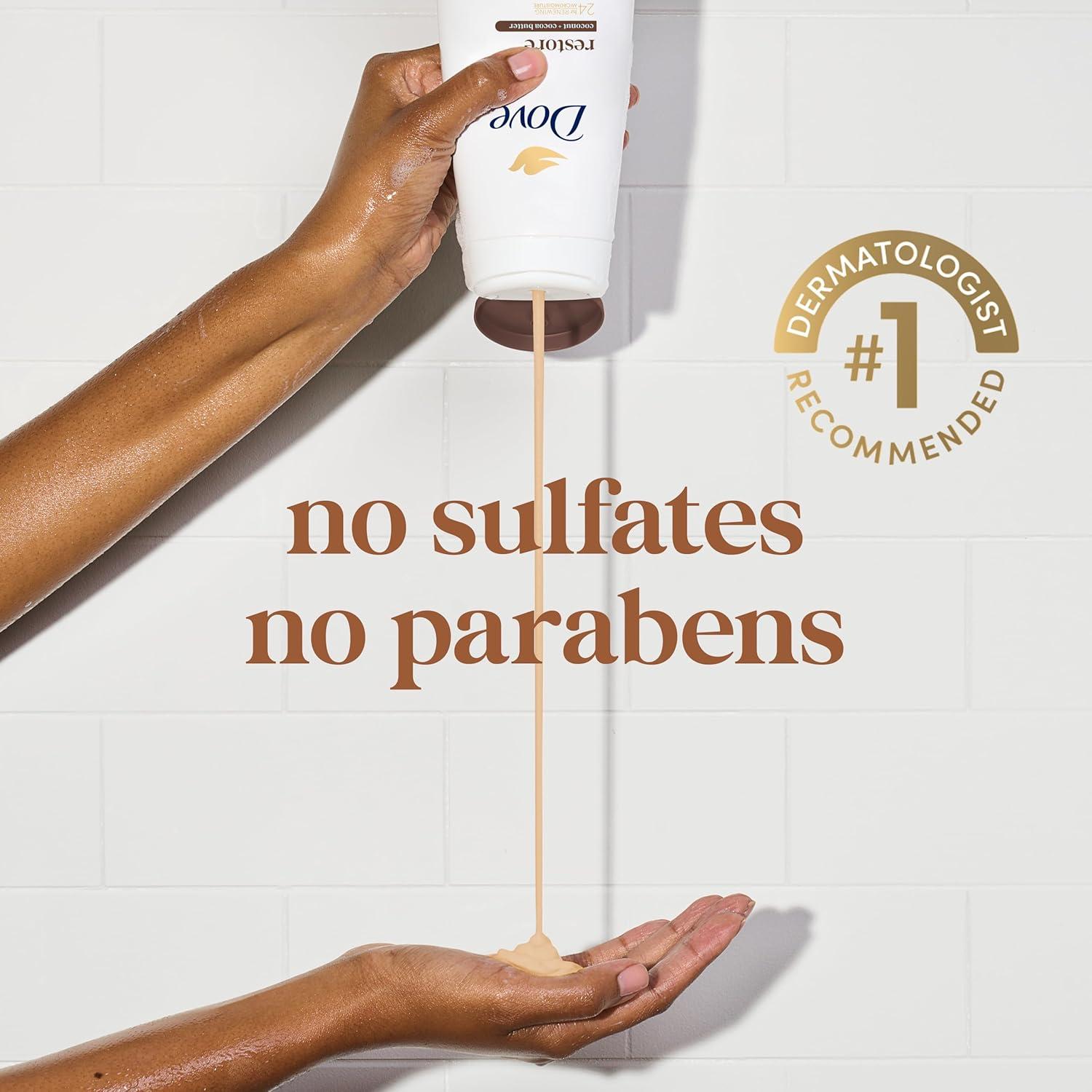 imageDove Body Wash Restoring Coconut amp Cocoa Butter 4 Count