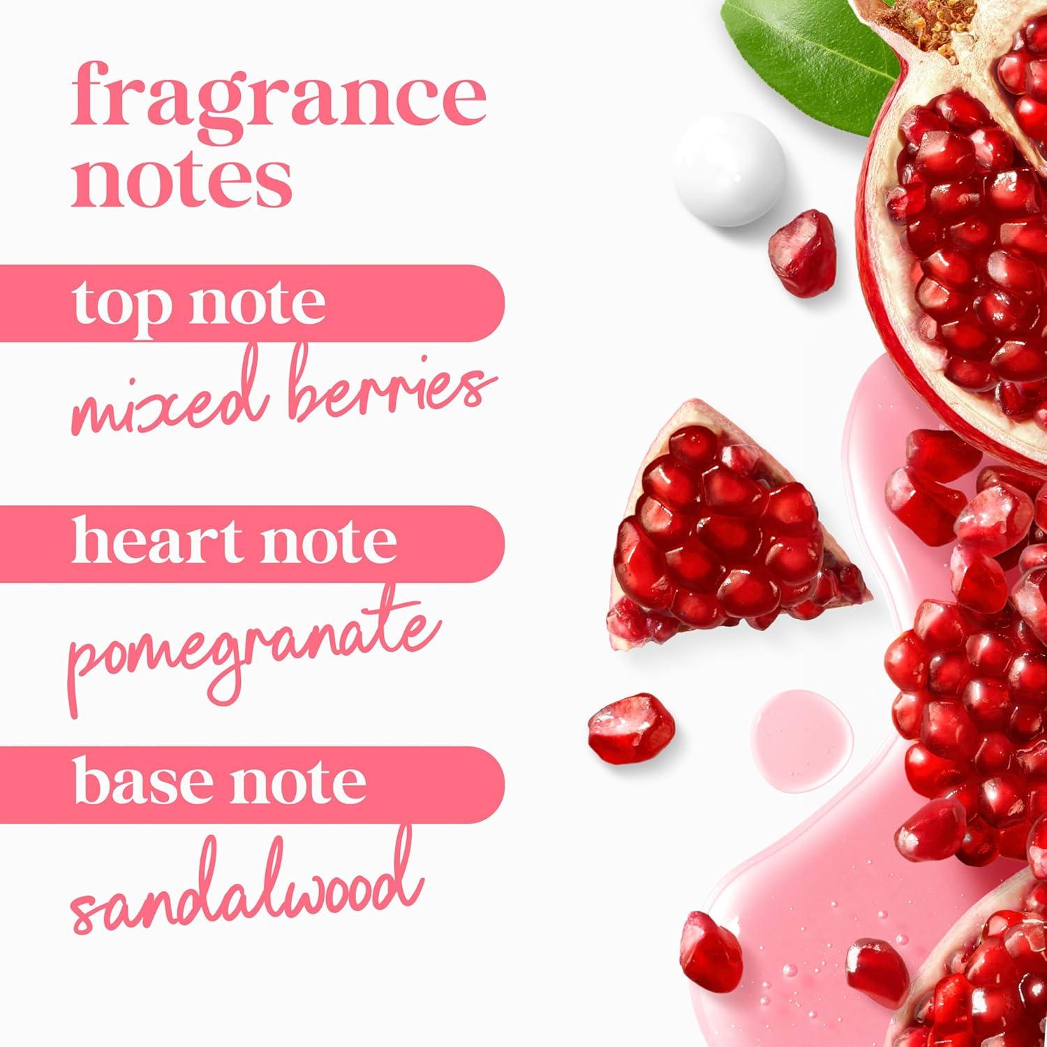 imageDove Body Wash for Softer Smoother Skin After Just One Use Pomegranate and Hibiscus Tea Sulfatefree Bodywash 20 Fl Oz Pack of 2Pomegranate