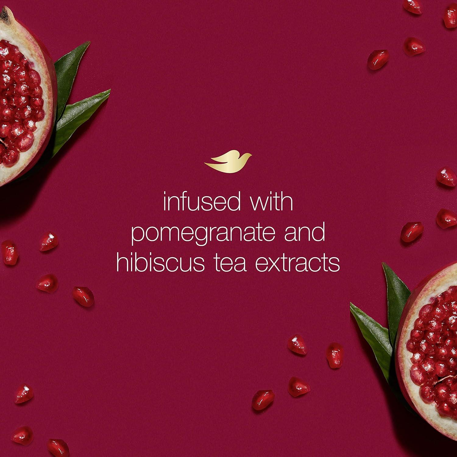 imageDove Body Wash for Softer Smoother Skin After Just One Use Pomegranate and Hibiscus Tea Sulfatefree Bodywash 20 Fl Oz Pack of 2Pomegranate and Hibiscus Tea