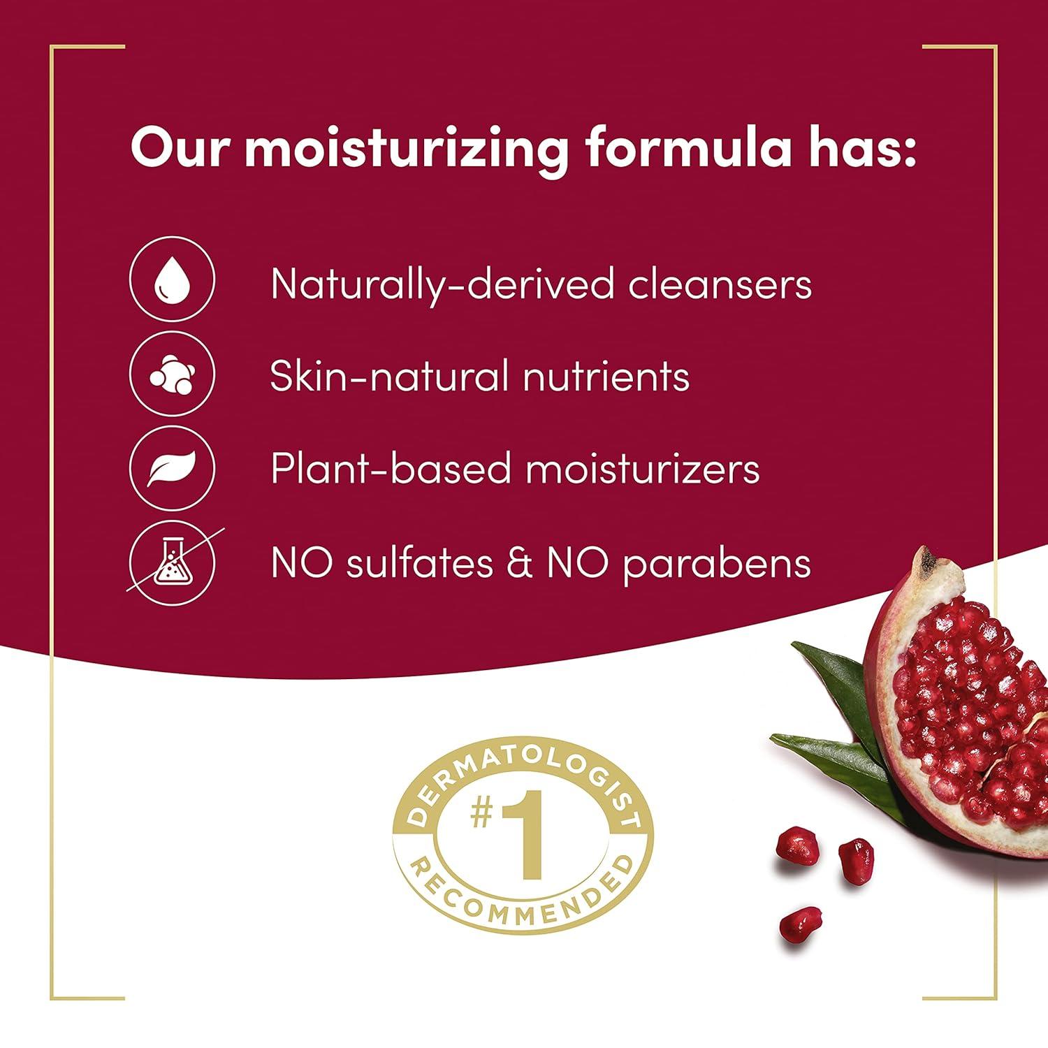 imageDove Body Wash for Softer Smoother Skin After Just One Use Pomegranate and Hibiscus Tea Sulfatefree Bodywash 20 Fl Oz Pack of 2Revive