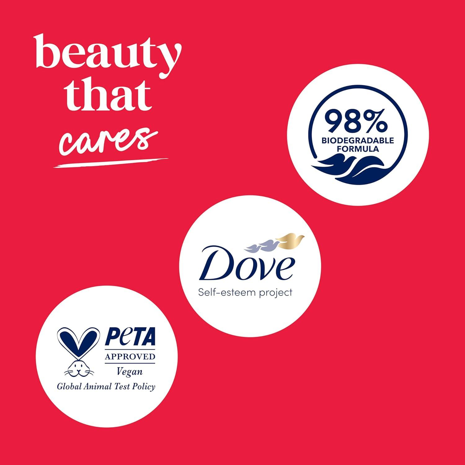 imageDove Body Wash with Pump 3 Count Revitalizante Cherry amp Chia Milk for Renewed Healthy Looking SkinMoisturizing Gentle Skin Cleanser with 24hr Renewing MicroMoisture 306 oz