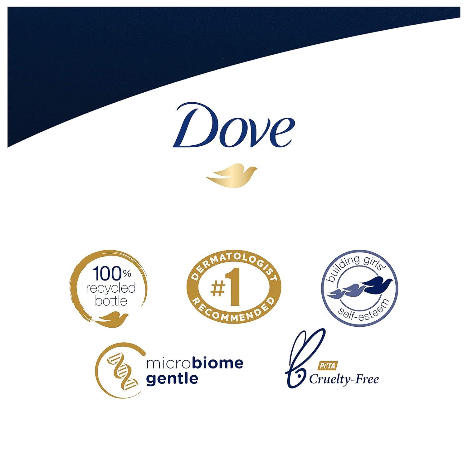 imageDove Body Wash with Pump with Skin Natural Nourishers for Instantly Soft Skin and Lasting Nourishment Deep Moisture Cleanser That Effectively Washes Away Bacteria While Nourishing Your Skin 34 oz 3 Count22 Fl Oz Pack of 2