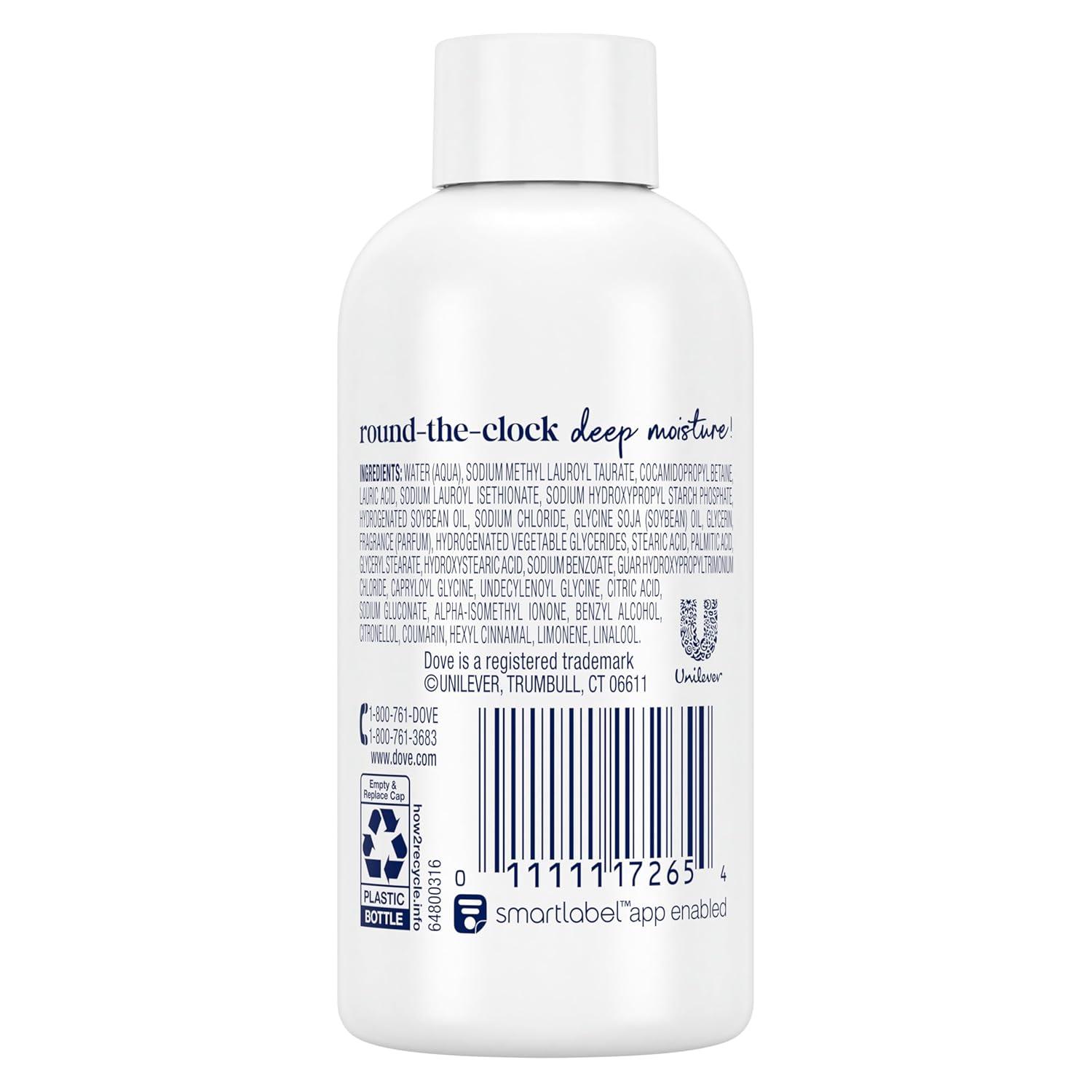 imageDove Body Wash with Pump with Skin Natural Nourishers for Instantly Soft Skin and Lasting Nourishment Deep Moisture Cleanser That Effectively Washes Away Bacteria While Nourishing Your Skin 34 oz 3 Count3 Fl Oz Pack of 24