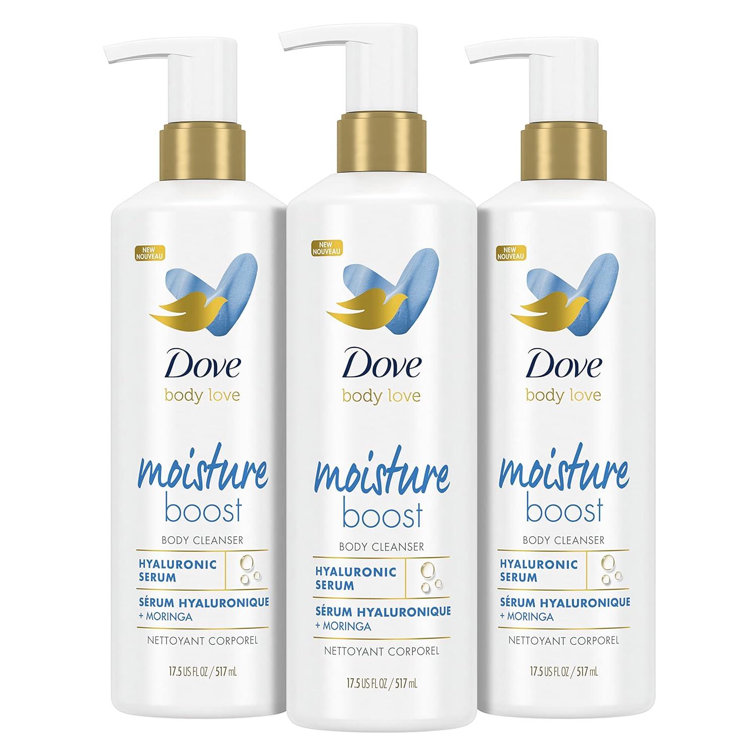 imageDove Body loveDrylotionBodyUnisexHyaluronic Acid and Moringa OilAdultMoisture BoostBody washCruelty FreeUnscented