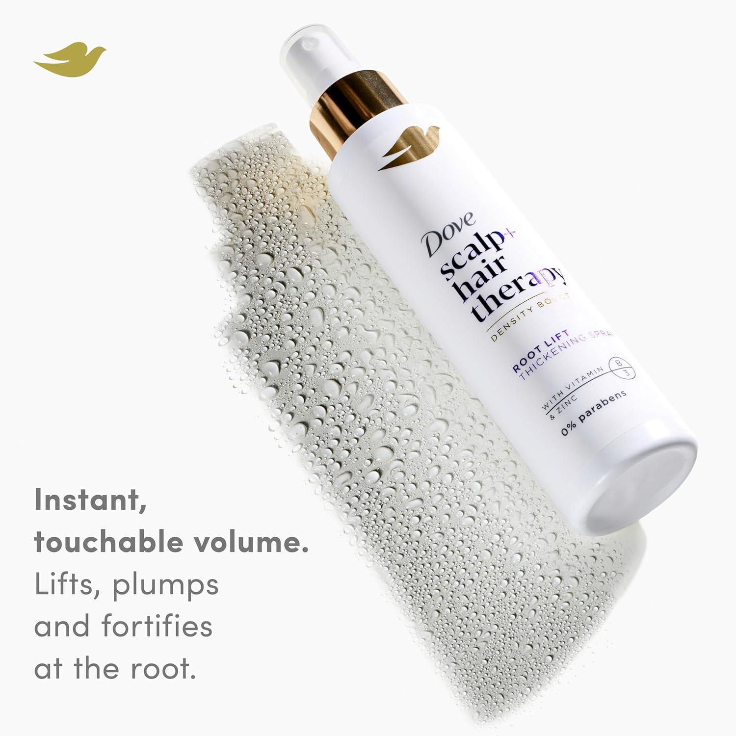 imageDove Density Boost Root Lift Thickening Spray for Fuller Hair and Scalp Therapy with Vitamin B3 Zinc and 0 sulfates 5 oz5 Fl Oz Pack of 1
