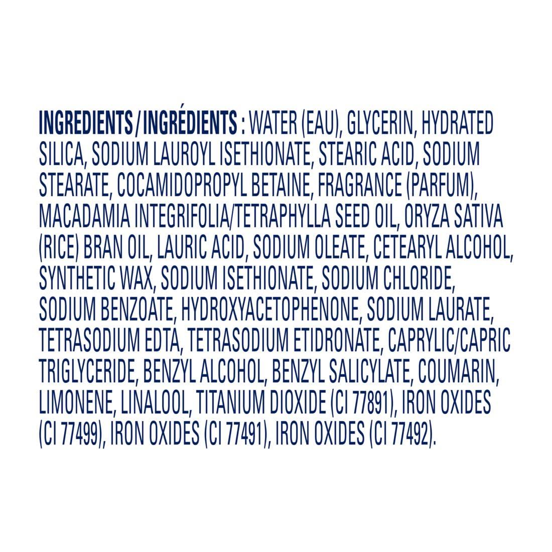 imageDove Exfoliating Body Polish Body Scrub Crushed Almond and Mango Butter 4 Count Exfoliating Scrub for Dry Skin Gently Exfoliates to Reveal Healthy Skin 105 ozCrushed Macadamia and Rice Milk