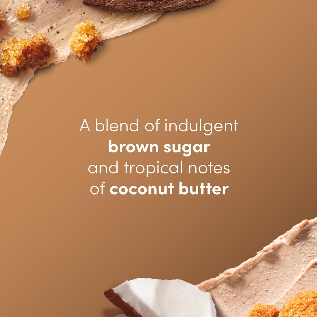 imageDove Exfoliating Body Polish Body Scrub Crushed Almond and Mango Butter 4 Count Exfoliating Scrub for Dry Skin Gently Exfoliates to Reveal Healthy Skin 105 ozBrown Sugar and Coconut Butter