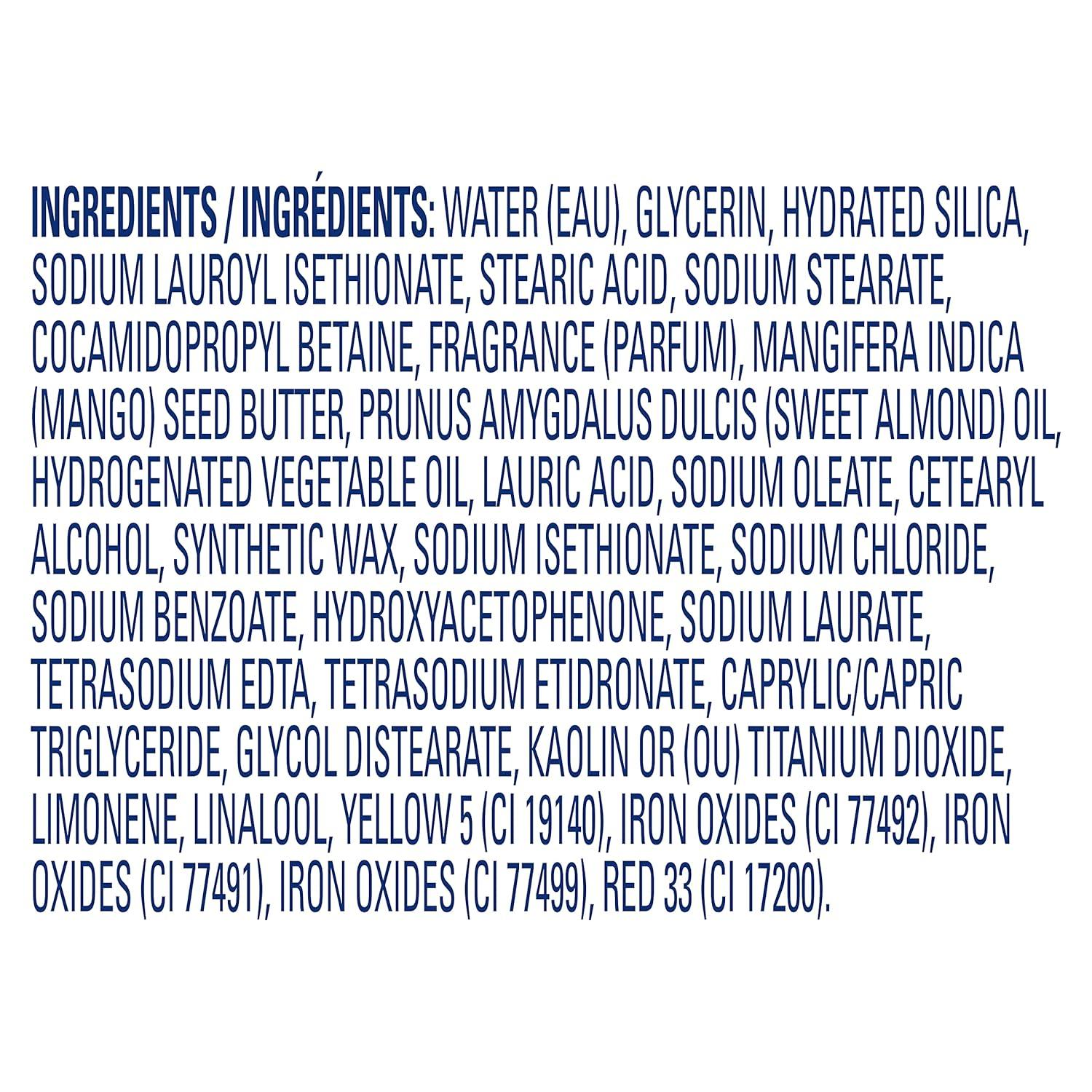 imageDove Exfoliating Body Polish Body Scrub Crushed Almond and Mango Butter 4 Count Exfoliating Scrub for Dry Skin Gently Exfoliates to Reveal Healthy Skin 105 ozMango Almond