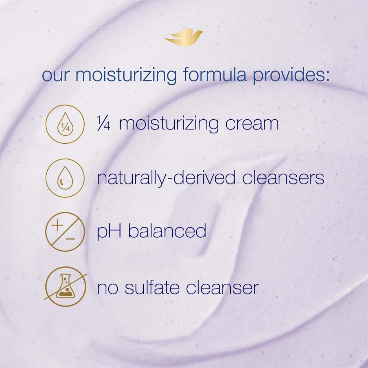 imageDove Exfoliating Body Polish Body Scrub Crushed Almond and Mango Butter 4 Count Exfoliating Scrub for Dry Skin Gently Exfoliates to Reveal Healthy Skin 105 ozLavender Coconut Milk