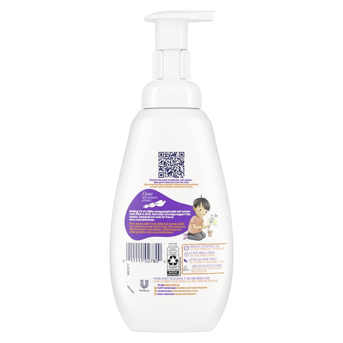 imageDove Foaming Body Wash For Kids 4 Count Berry Smoothie Hypoallergenic Skin Care 135 ozBerry Smoothie