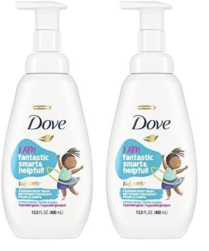 imageDove Foaming Body Wash For Kids 4 Count Berry Smoothie Hypoallergenic Skin Care 135 ozUnscented