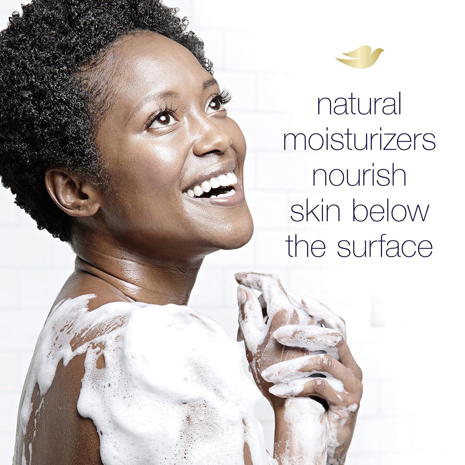 imageDove Instant Foaming Body Wash 4 Count for Soft Smooth Skin Deep Moisture Cleanser That Effectively Washes Away Bacteria While Nourishing Your Skin White 135 OzUnscented