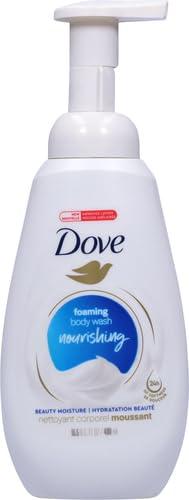 imageDove Instant Foaming Body Wash 4 Count for Soft Smooth Skin Deep Moisture Cleanser That Effectively Washes Away Bacteria While Nourishing Your Skin White 135 OzUnscented
