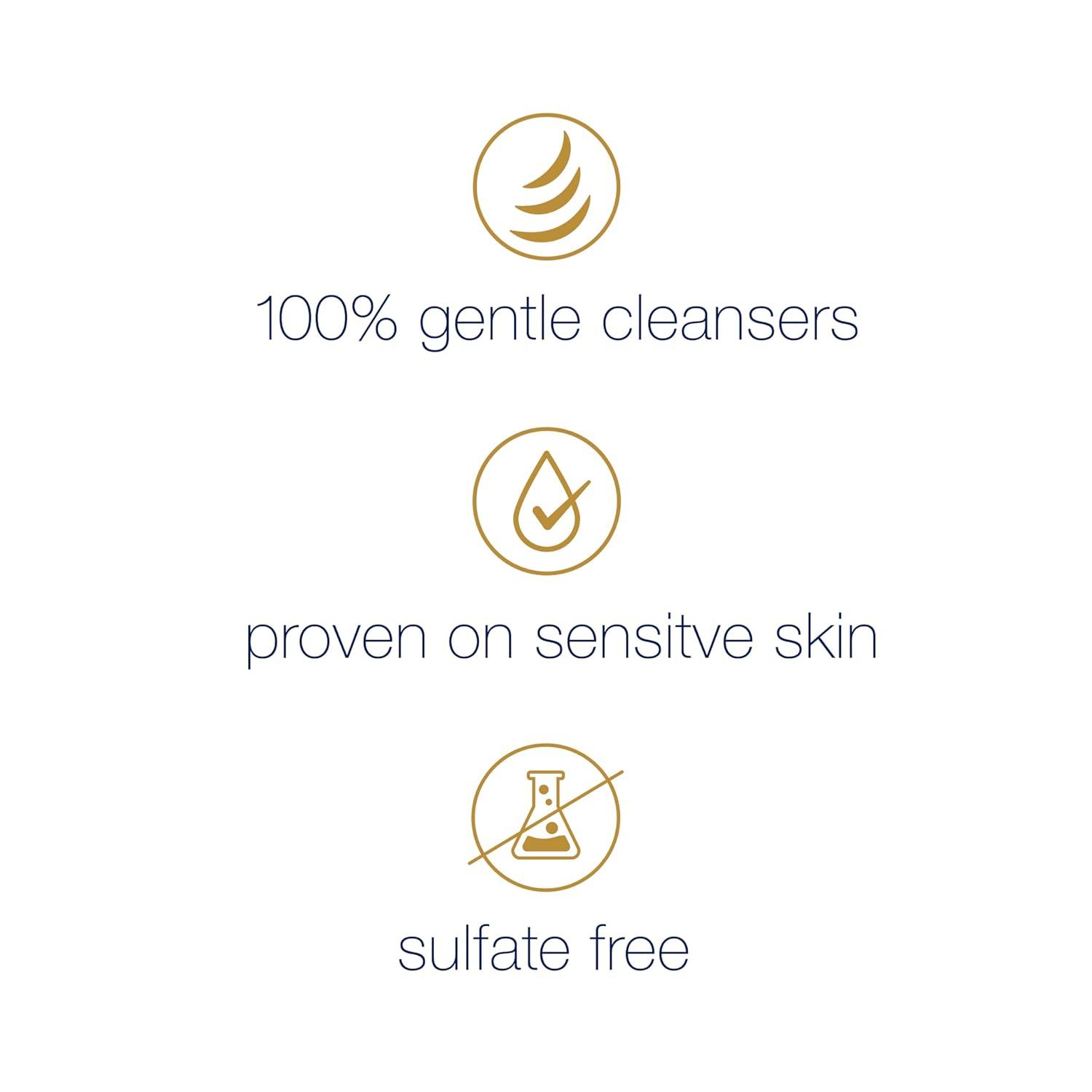 imageDove Instant Foaming Body Wash 4 Count for Soft Smooth Skin Deep Moisture Cleanser That Effectively Washes Away Bacteria While Nourishing Your Skin White 135 OzUnscented