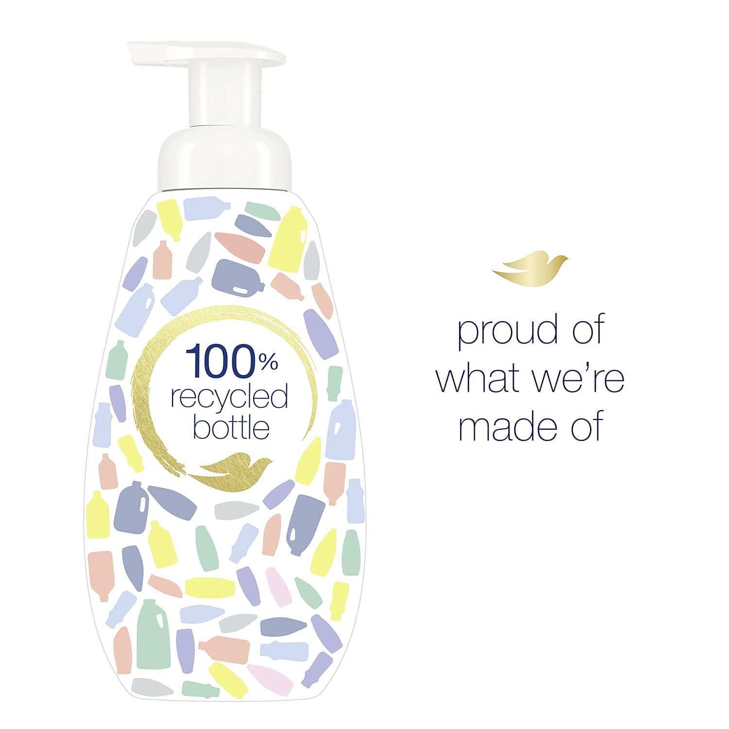 imageDove Instant Foaming Body Wash 4 Count for Soft Smooth Skin Deep Moisture Cleanser That Effectively Washes Away Bacteria While Nourishing Your Skin White 135 OzUnscented