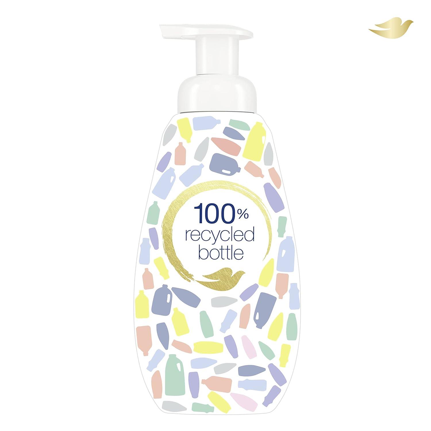 imageDove Instant Foaming Body Wash 4 Count for Soft Smooth Skin Deep Moisture Cleanser That Effectively Washes Away Bacteria While Nourishing Your Skin White 135 OzUnscented