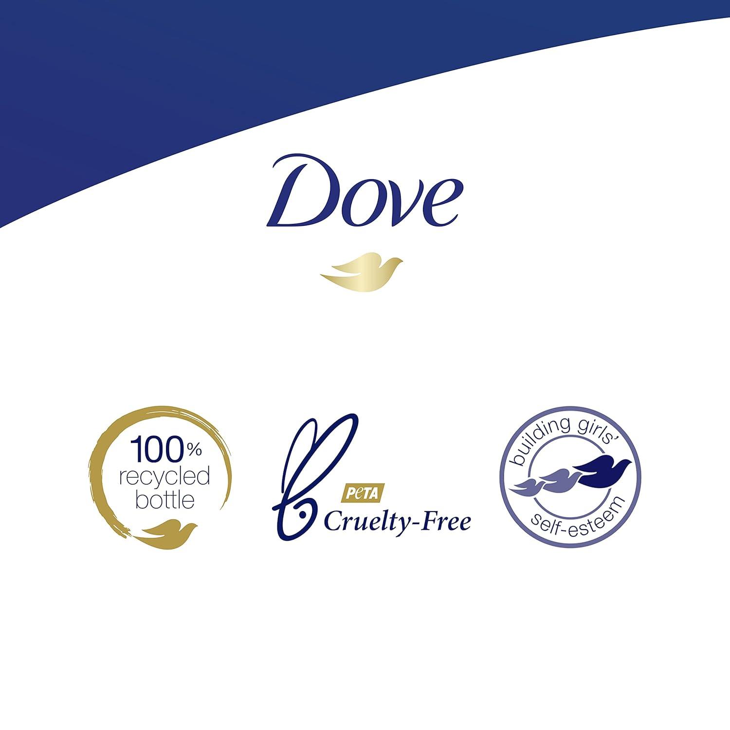 imageDove Instant Foaming Body Wash 4 Count for Soft Smooth Skin Deep Moisture Cleanser That Effectively Washes Away Bacteria While Nourishing Your Skin White 135 OzUnscented