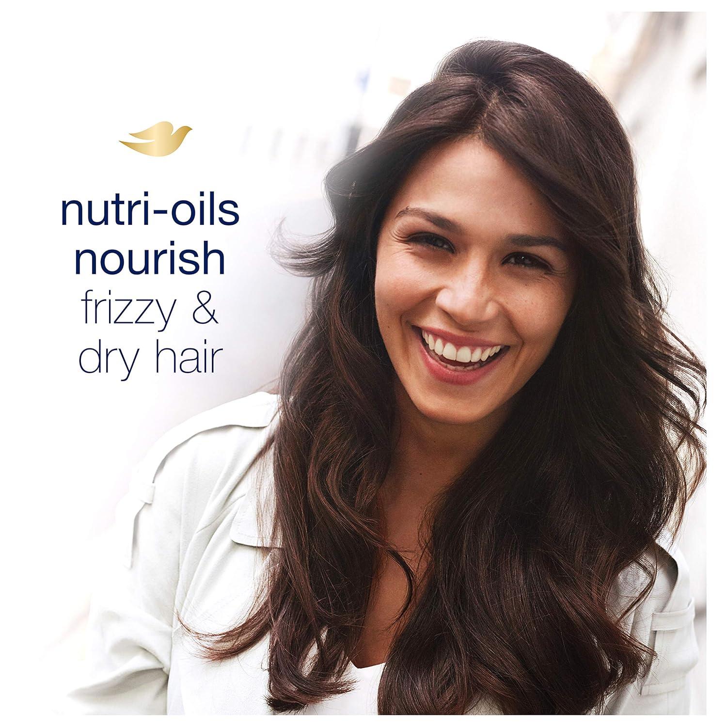 imageDove Nutritive Solutions Dry Hair Conditioner for Frizzy Control Oil Therapy with NutriOils Moisturizing Conditioner Formula Smooths Hair 12 oz 4 CountRegenerative Nourishment