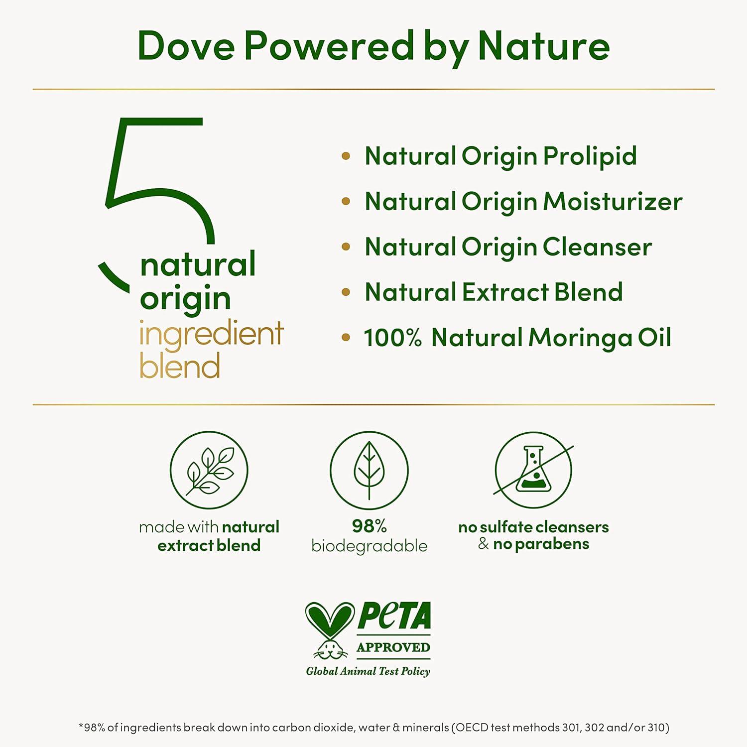 imageDove Powered By Nature Exfoliating Body Polish Detox With 5 Natural Origin Ingredient Blend For Skin Care 105 oz