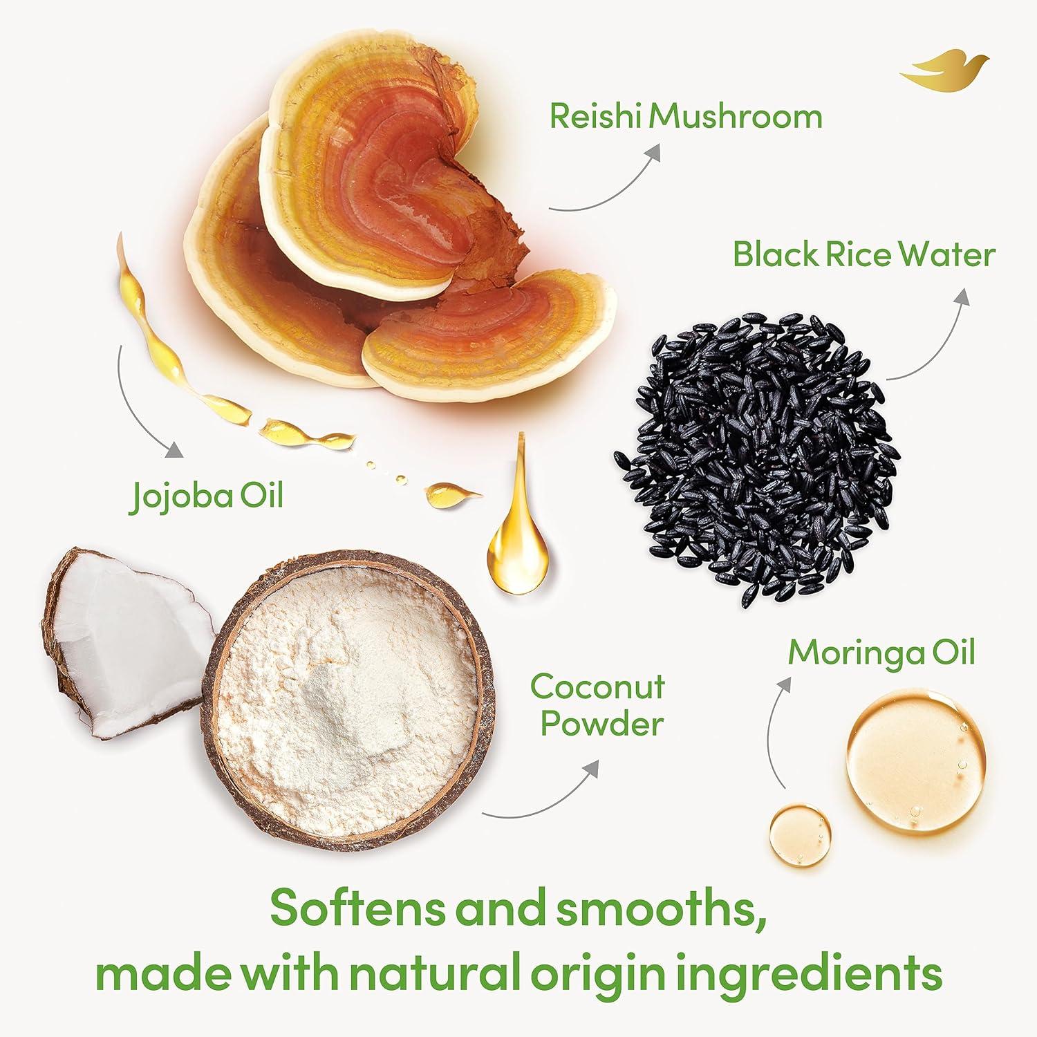imageDove Powered By Nature Smoothing Body Polish Exfoliating With 5 Natural Origin Ingredient Blend For Skin Care 105 oz Pack of 1105 Ounce Pack of 1
