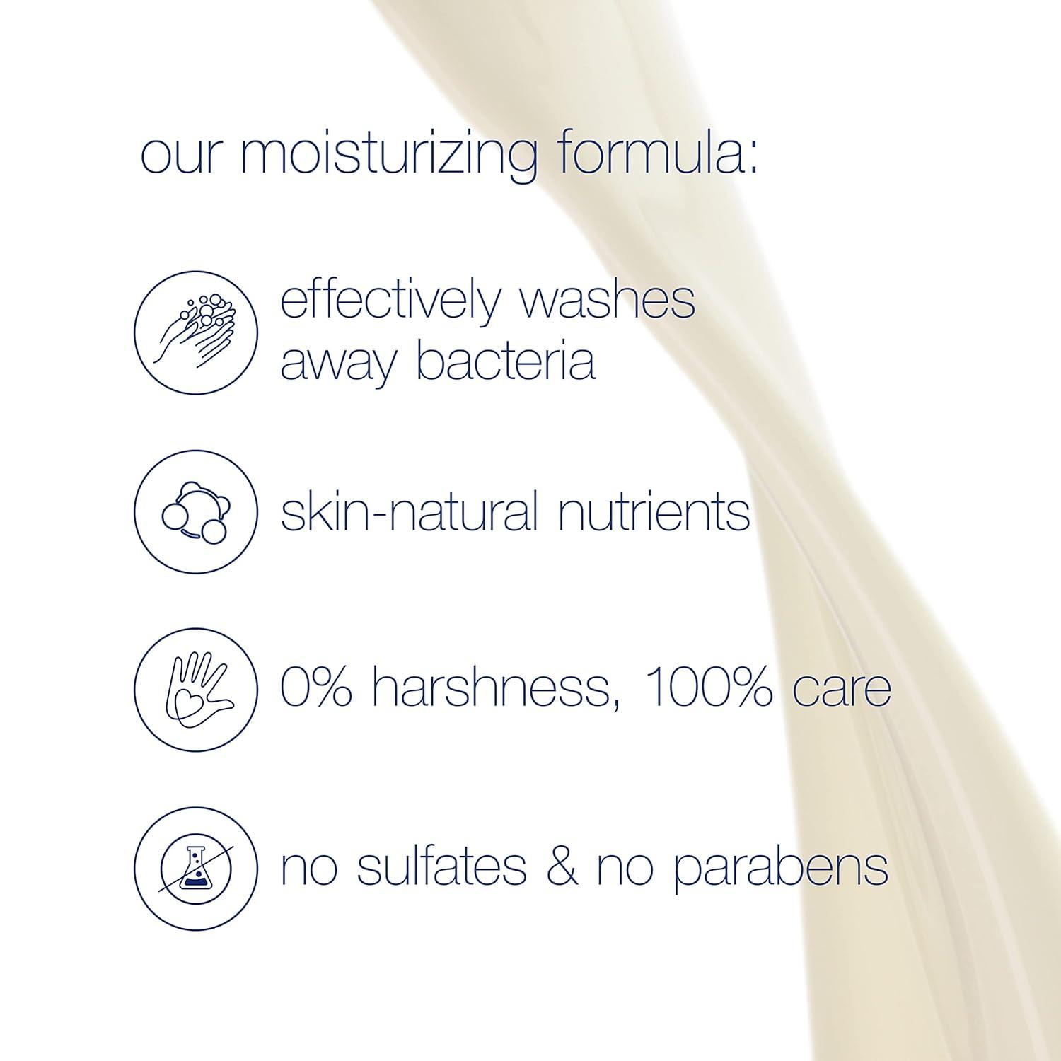 imageDove Purely Pampering Body Wash for Dry Skin Shea Butter with Warm Vanilla Effectively Washes Away Bacteria While Nourishing Your Skin 22 Fl Oz Pack of 4Shea Butter and Warm Vanilla