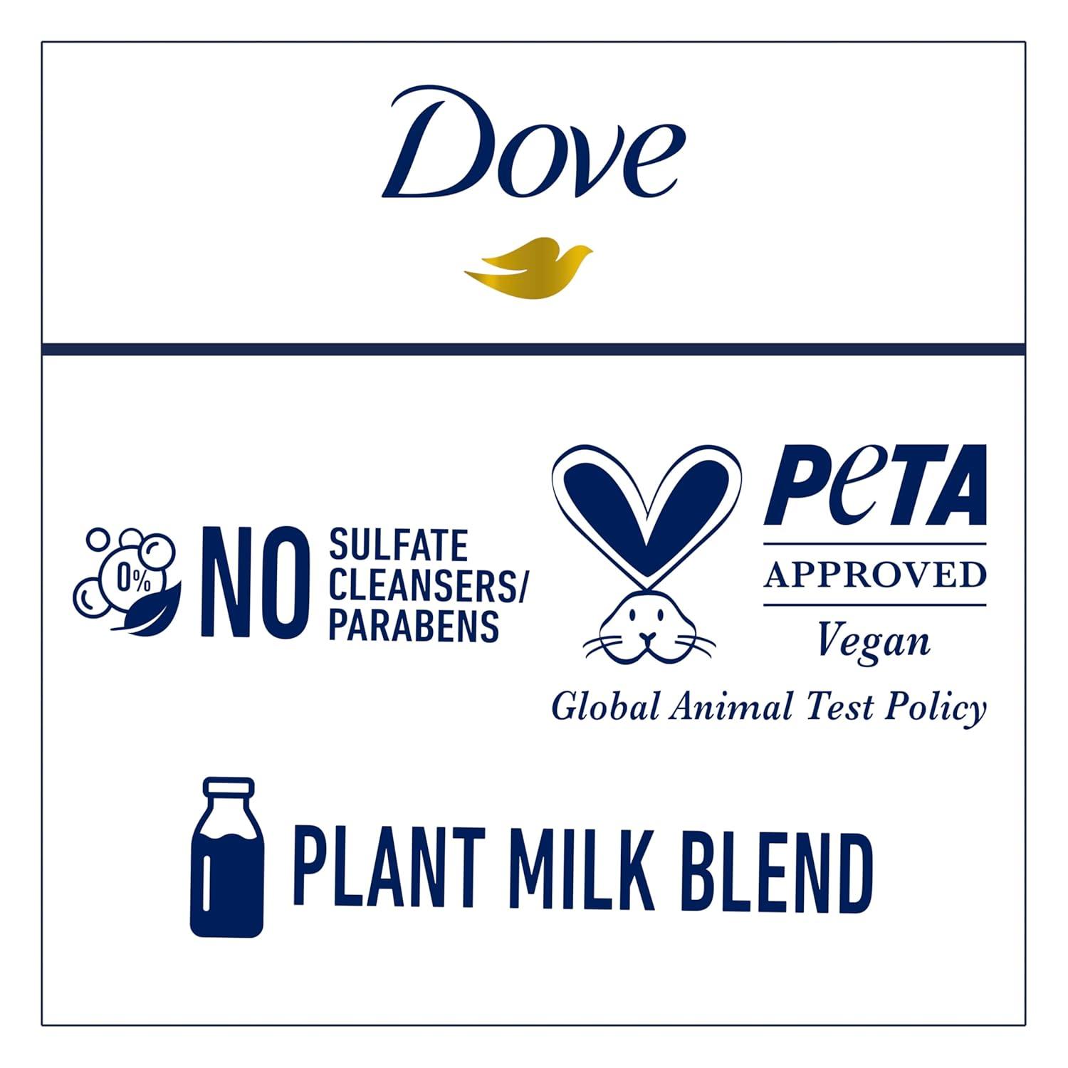 imageDove Sugar Body Scrub Oat Milk amp Berry Brulee For Women For Exfoliated amp Hydrated skin 15 oz