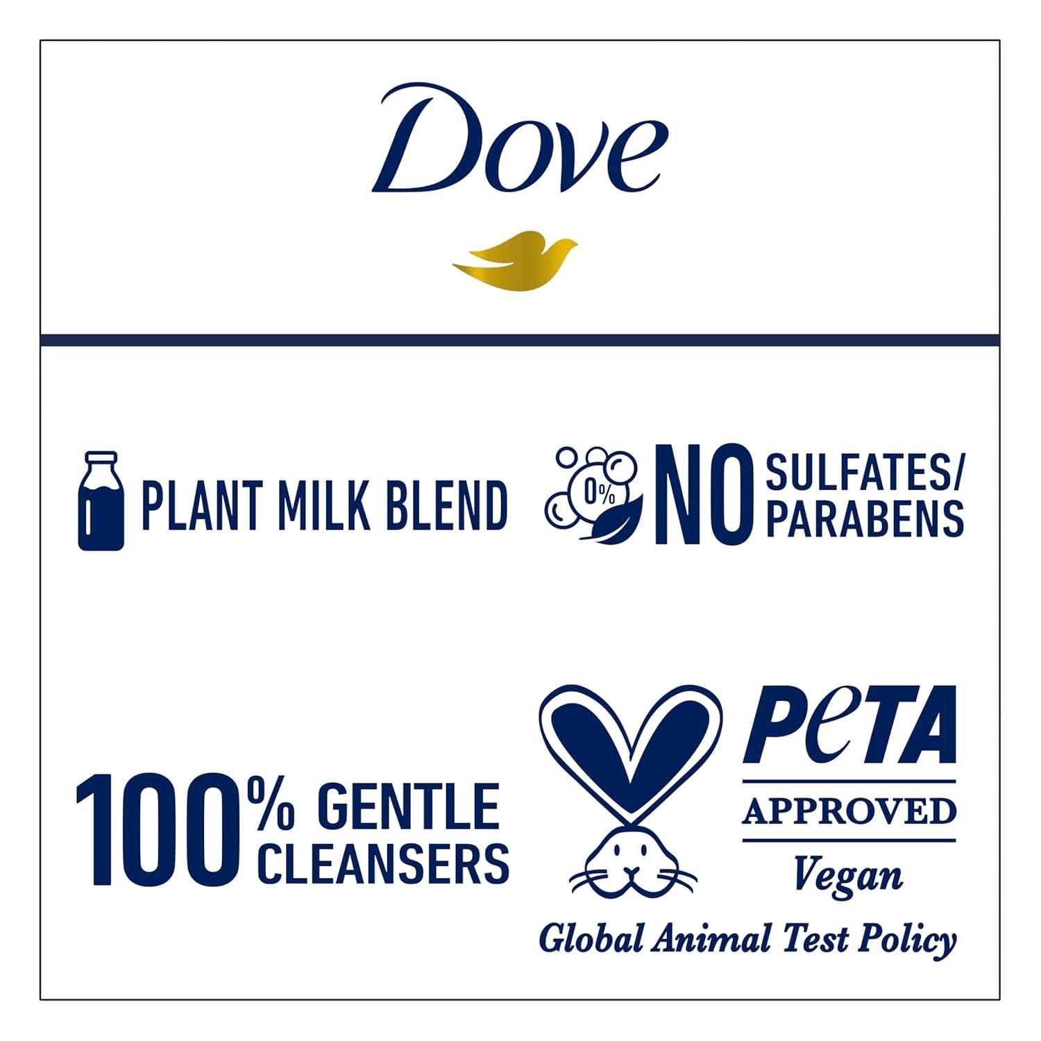 imageDove Whipped Shower Foam Oat Milk amp Berry Brulee For Women for Hydrated amp Soft Skin 103 oz