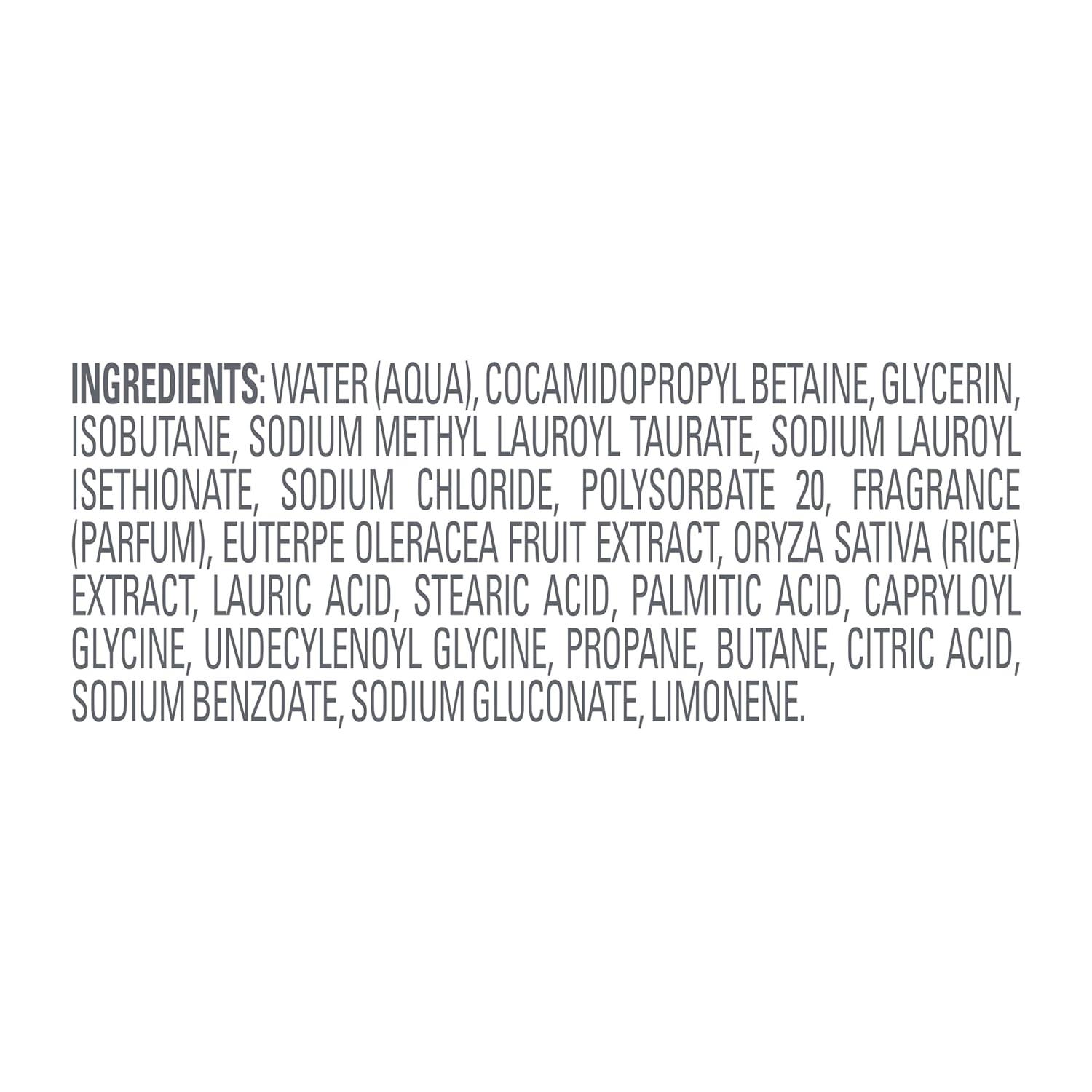 imageDove Whipped Shower Foam for Women Rice Milk amp Velvet Aa for Hydrated amp Soft Skin 103 FO