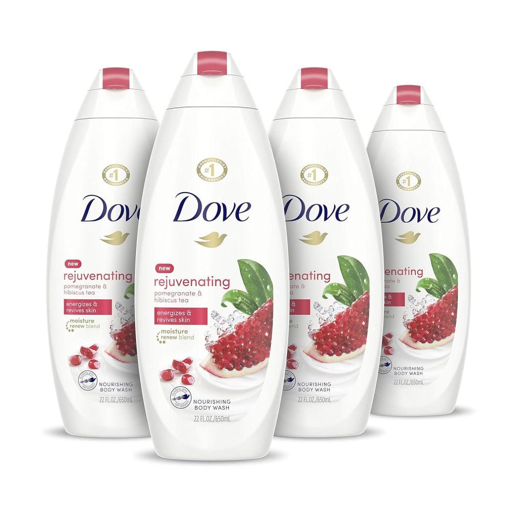 imageDove Body Wash for Softer Smoother Skin After Just One Use Pomegranate and Hibiscus Tea Sulfatefree Bodywash 20 Fl Oz Pack of 2Pomegranate and Hibiscus Tea