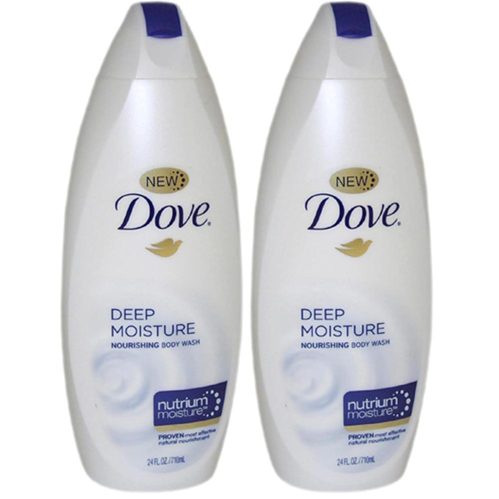 imageDove Body Wash with Pump with Skin Natural Nourishers for Instantly Soft Skin and Lasting Nourishment Deep Moisture Cleanser That Effectively Washes Away Bacteria While Nourishing Your Skin 34 oz 3 Count22 Fl Oz Pack of 2