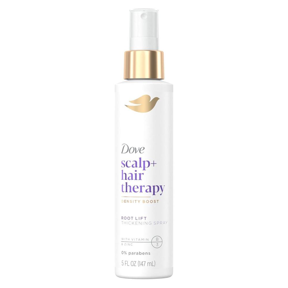 imageDove Density Boost Root Lift Thickening Spray for Fuller Hair and Scalp Therapy with Vitamin B3 Zinc and 0 sulfates 5 oz5 Fl Oz Pack of 1