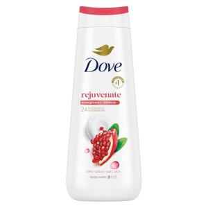 Dove Body Wash for Softer, Smoother Skin After Just One Use Pomegranate and Hibiscus Tea Sulfate-free Bodywash, 20 Fl Oz (Pack of 2)(Pomegranate)