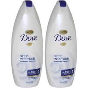 Dove Body Wash with Pump with Skin Natural Nourishers for Instantly Soft Skin and Lasting Nourishment Deep Moisture Cleanser That Effectively Washes Away Bacteria While Nourishing Your Skin 34 oz 3 Count(22 Fl Oz (Pack of 2))