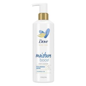 Dove Body loveDrylotionBodyUnisexHyaluronic Acid and Moringa OilAdultMoisture BoostBody washCruelty Free(Unscented)