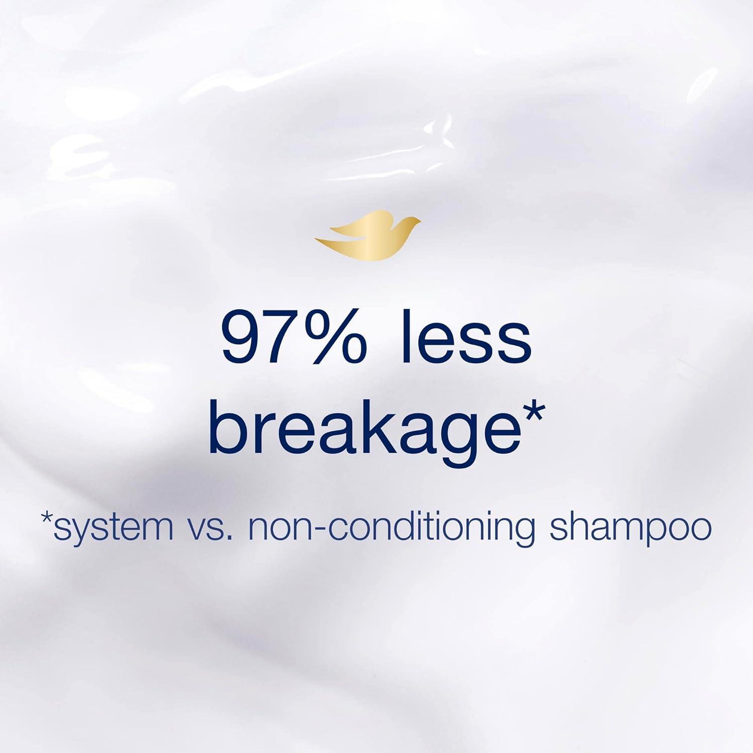 imageDove Hair Therapy Shampoo Breakage Remedy for Damaged Hair Hair Shampoo with NutrientLock Serum 338 ozBreakage Remedy