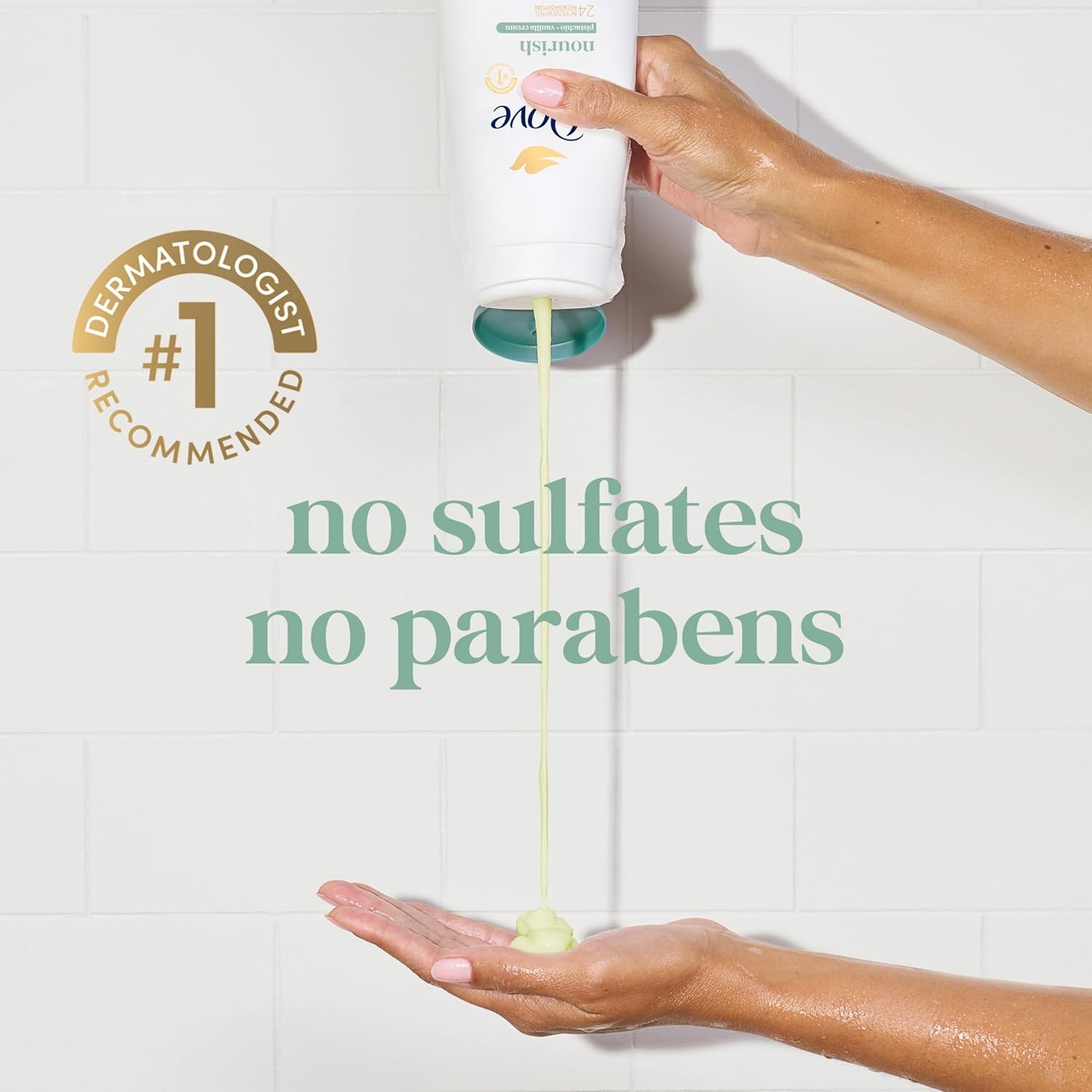 image:imageDove Hydrating Body Wash for Women Pistachio amp Vanilla Cream for Hydrated amp Repaired Skin 20 fl oz