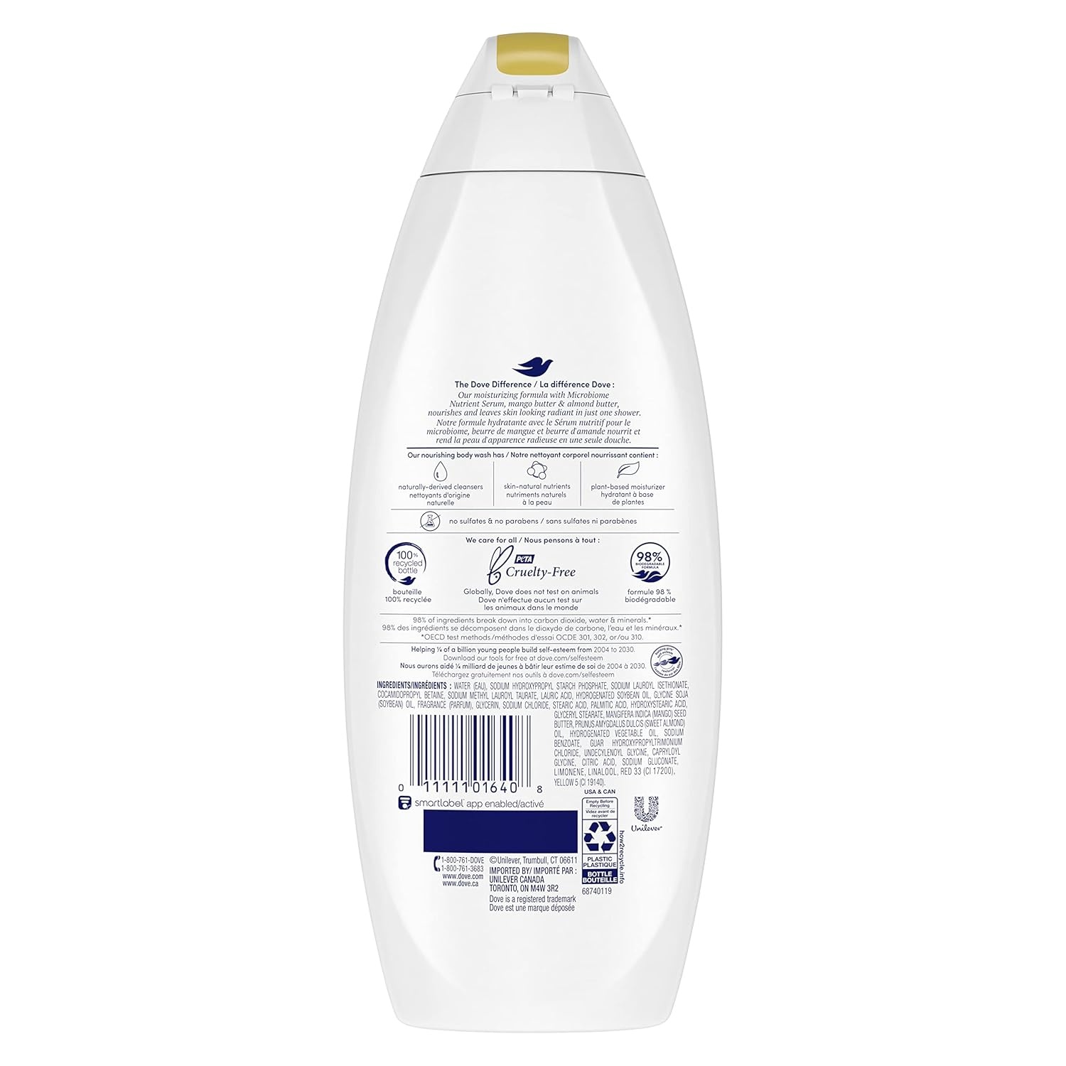 image:imageDove Body Wash with Pump 3 Count Glowing Mango amp Almond Butter for Renewed HealthyLooking Skin Gentle Skin Cleanser with 24hr Renewing MicroMoisture 306 ozMango and Almond Butters