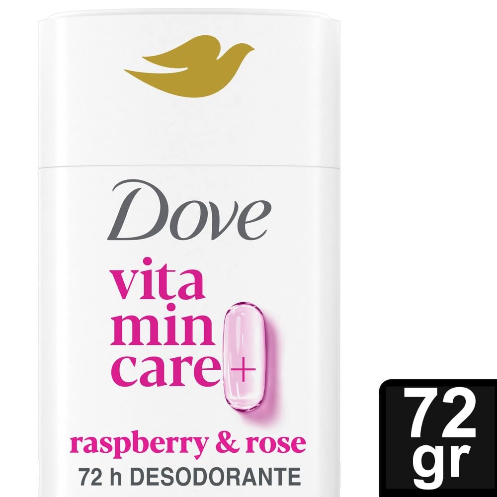 image:imageDove VitaminCare Aluminum Free Deodorant Stick for 72H Odor Protection Lavender amp Chamomile Breathable Deodorant for Women 26 ozRaspberry Rose