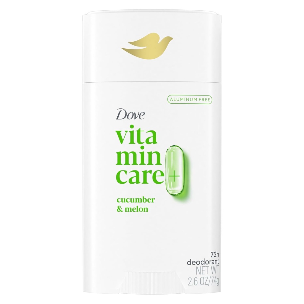 image:imageDove VitaminCare Aluminum Free Deodorant Stick for 72H Odor Protection Lavender amp Chamomile Breathable Deodorant for Women 26 ozCucumber Melon