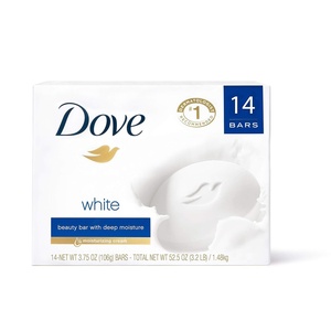 Dove Beauty Bar Soap Pink Rosa, 8 Bars for Soft, Smooth Skin, Cleans & Moisturizes 3.75 oz(3.75 Ounce (Pack of 14))