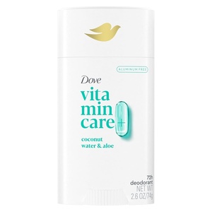 Dove VitaminCare+ Aluminum Free Deodorant Stick for 72H Odor Protection Lavender & Chamomile Breathable Deodorant for Women 2.6 oz(Coconut water + Aloe)